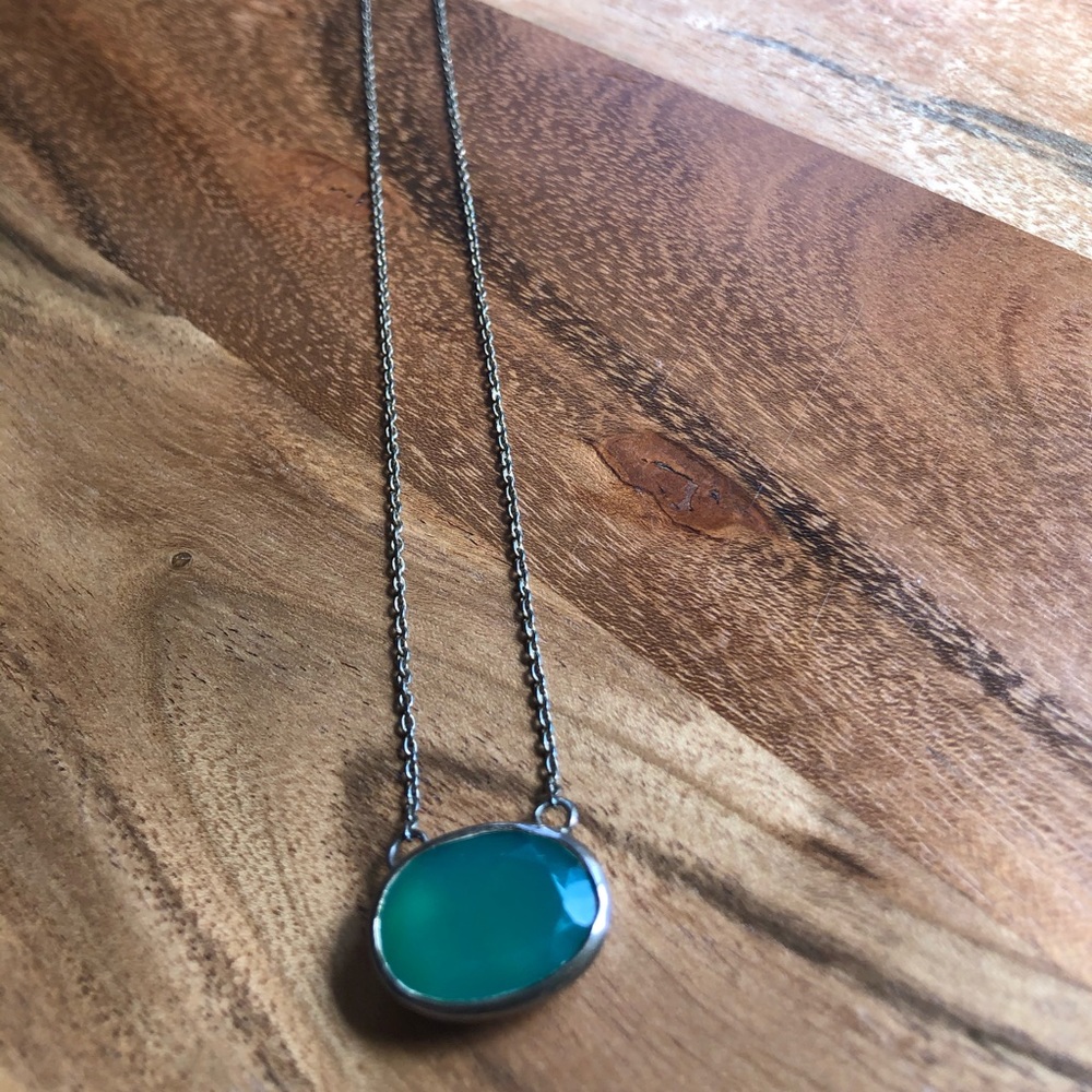 Baroni | Green Emerald & .925 Silver Necklace - Picture 6 of 13